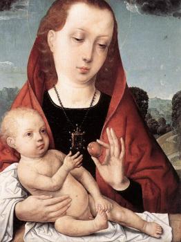 衚安 德 弗蘭德斯 Virgin and Child before a Landscape 衚安 德 弗蘭德斯 Virgin and Child before a Landscape
